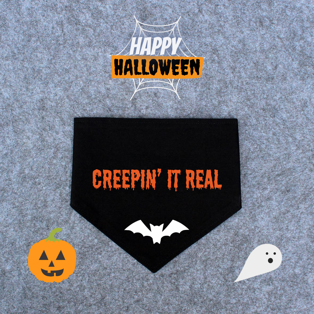 Halloween Dog Bandana - Creepin' It Real